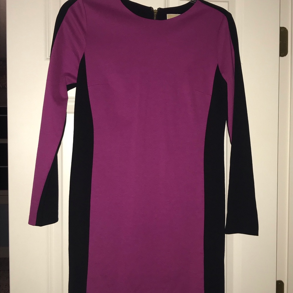 MICHAEL Michael Kors Fuchsia & Black Dress